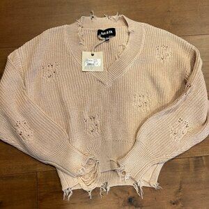 Ser.O.Ya Syd Sweater (Brand New) XXS, Cappucino Color